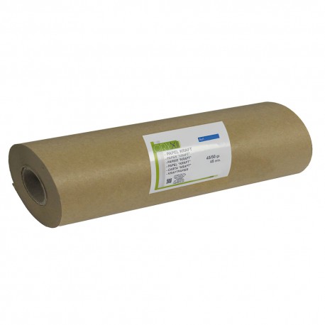 Papel Kraft 45 / 50 Gramos Rollo 30 cm. x 45 Metros