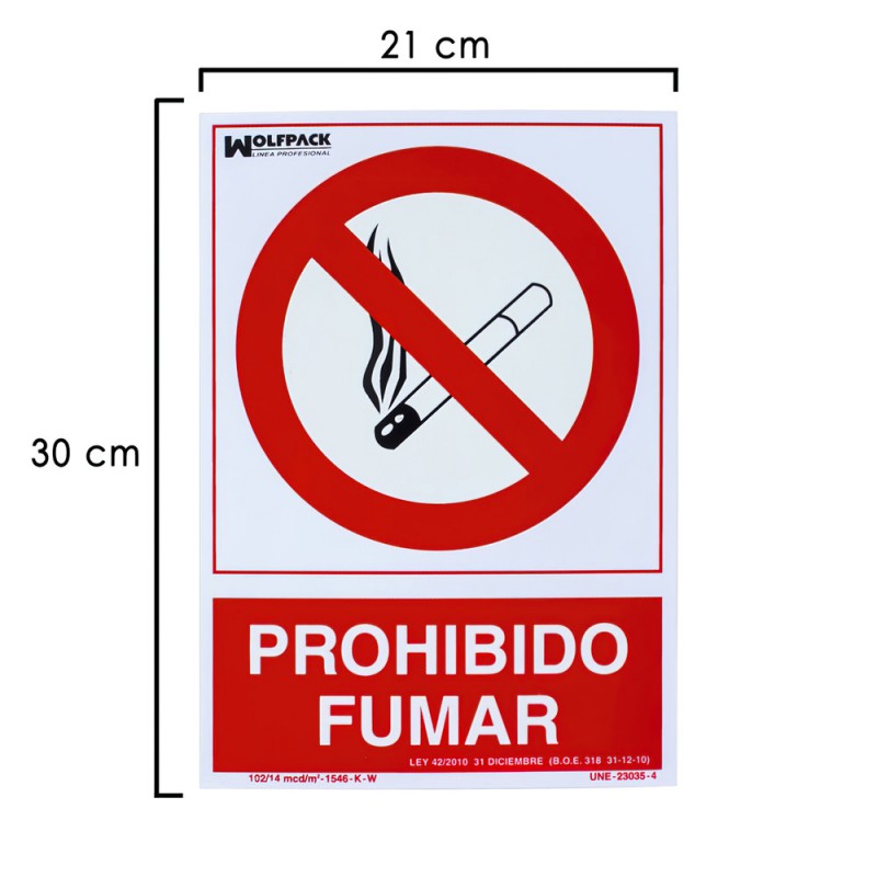 SmartSign Cartel de Prohibido fumar, excepto en el área designada,  plástico de 10 x 14 pulgadas