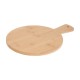 Tabla Cortar Cocina Redonda Hecha En Madera De Bambu 100% Con Mango Ø26x36 cm.Tabla Cortar,Carne Pescado,Verdura,Fruta,Alimentos