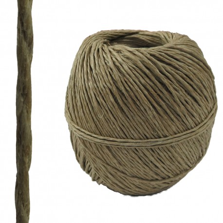 Hilo Bramante Cañamo Pulido Nº 4   (Bobina 100 Gramos) Ø 1,5 Mm.