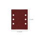 Lija Recambio Con Velcro 114x140 mm. Con Agujeros Grano  120 (10 Piezas)