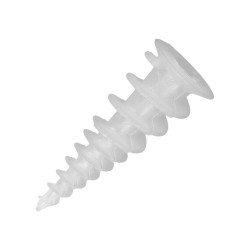 Taco Nylon Pladur Autotaladrante 15×37 Mm. 100 Unidades.