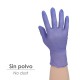 Guante Desechable Nitrilo Azul  L 3,5 gms. Caja 100 unidades.
