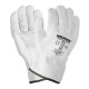 Guantes Piel FLOR  11" C/Colgador (Par)