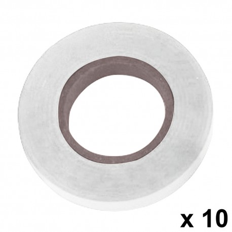 Cinta Para Atadora 11 x 0,15 mm. x 26 metros Blanco (Pack 10 Rollos)