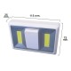 ▷🥇 distribuidor linterna / luces led para pared / armario a pilas (4 aaa)  250 lumenes (fijación mediante pegatina, iman o tornillos)